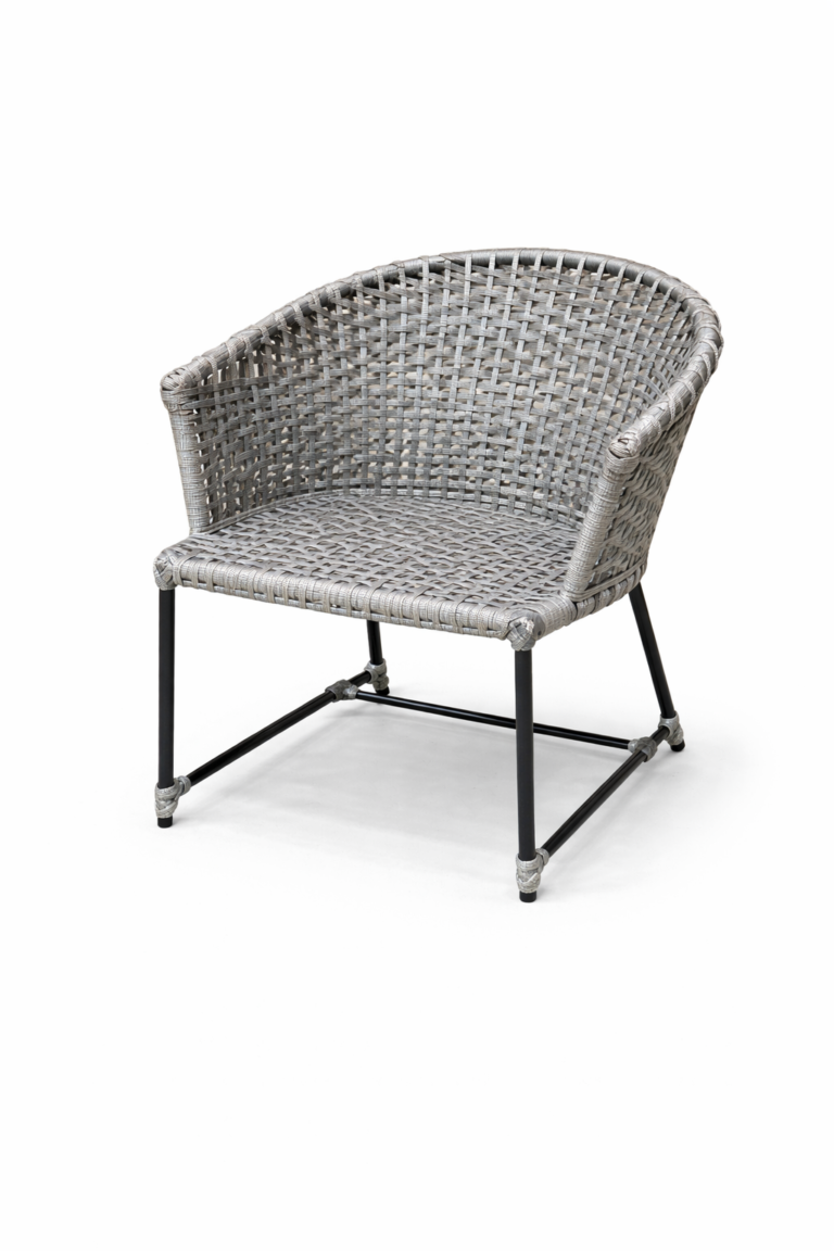 Cadeira de exterior em corda nautica